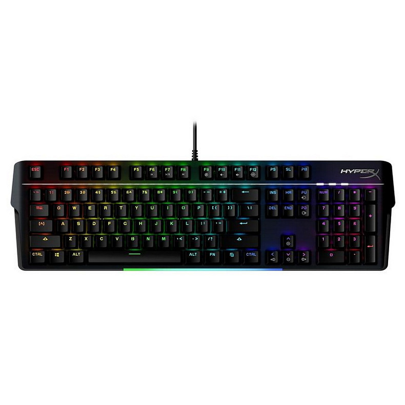 Клавиатура HyperX Alloy MKW100 TTC Red USB RGB ENG/RU Black (4P5E1AX) USB