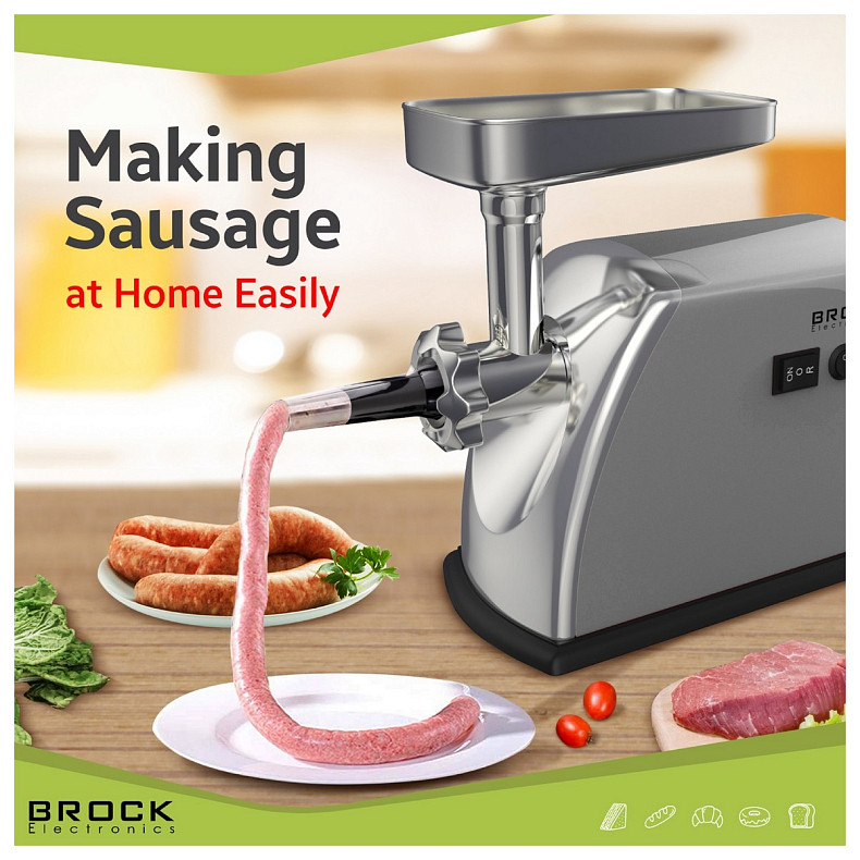 М'ясорубка BROCK  MG 1601 SS