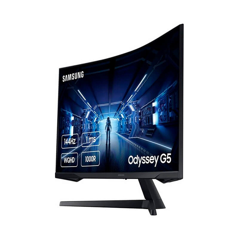 Монитор Samsung 31.5" Odyssey G5 (LC32G55TQWIXCI) VA Black Curved