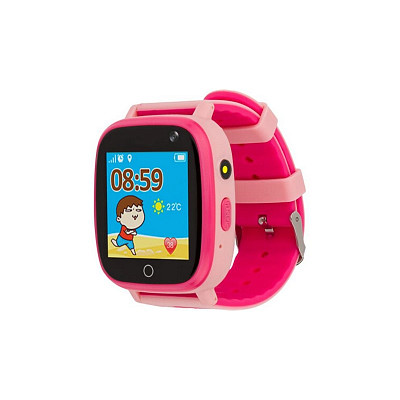 Дитячий смарт-годинник AmiGo GO001 iP67 Pink