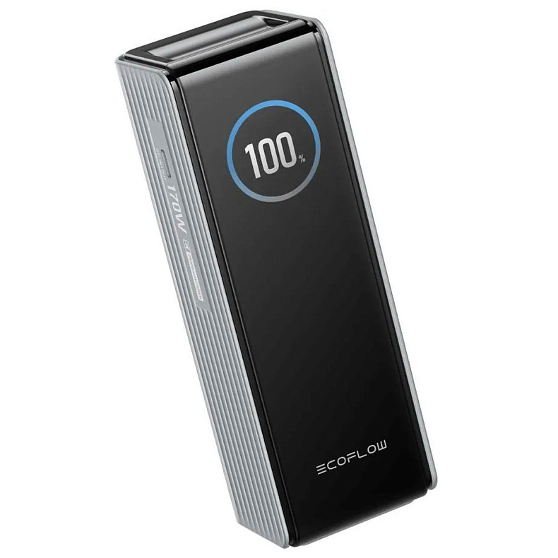 Павербанк EcoFlow RAPID Power Bank 25000mAh серебристый