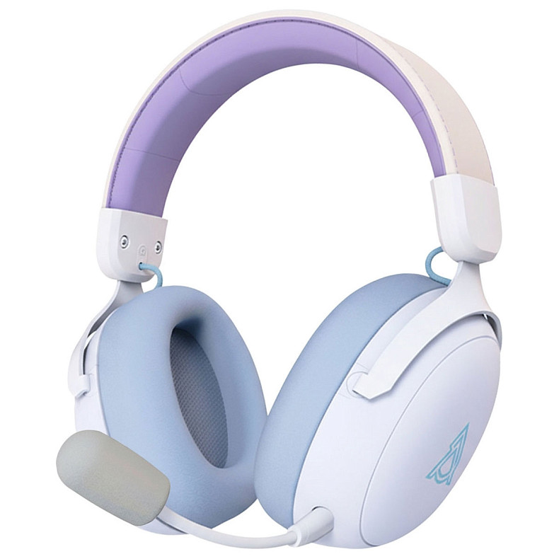 Гарнітура Ajazz AHM08 MAX Purple White Blue (AHM08-MAX-PWB)