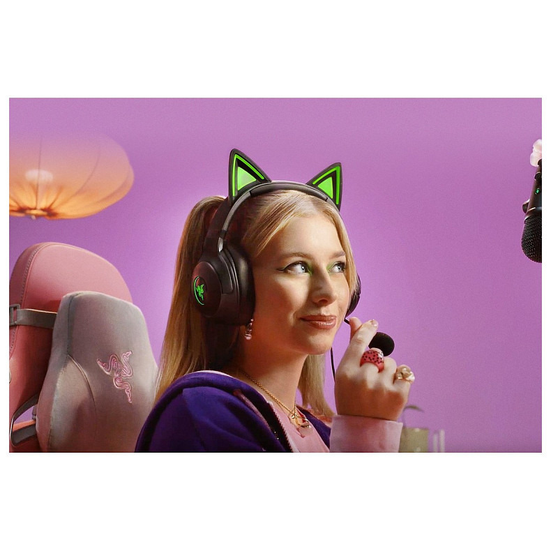 Гарнитура Razer Kraken Kitty V2 Black (RZ04-04730100-R3M1)