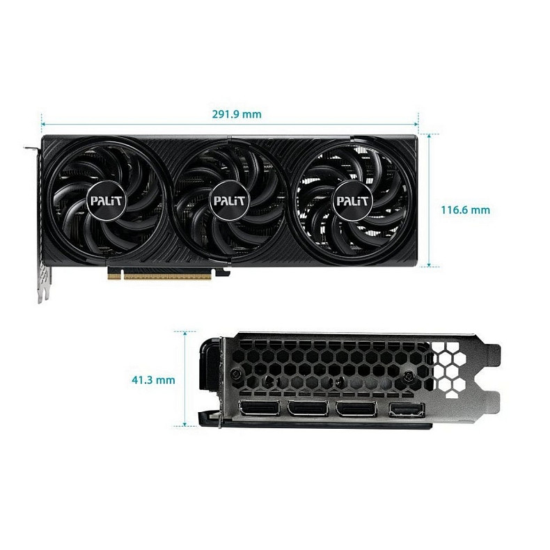 Відеокарта Palit Infinity 3 OC RTX 5070 12GB GDDR7 (NE75070S19K9-GB2050S)