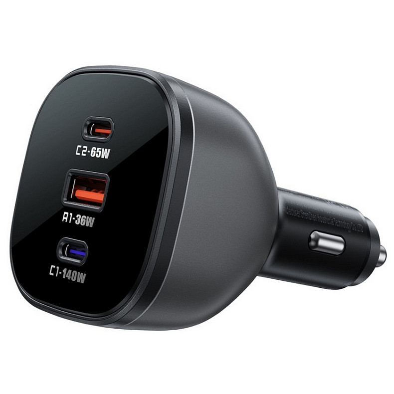Автозарядка 3xUSB 165W (2xUSB-C + USB-A) B14 Acefast