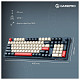 Клавиатура GamePro Asgard Drakkar Keychron Super Red Switch Blue (MK305BL)