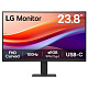 Монитор LG 23.8" 24U421A-B HDMI, USB-C, Audio, VA, 100Hz, sRGB 99%, CURVED