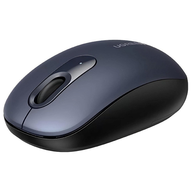 Мишка UGREEN MU105, 2400dpi., 3кн., Синя