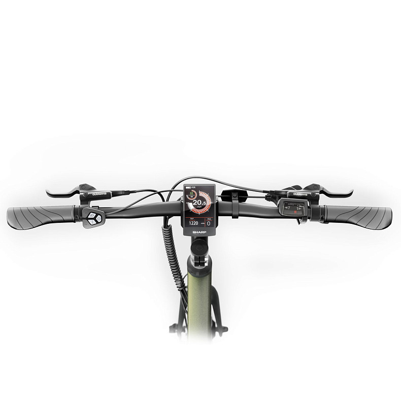 Электровелосипед Sharp 20.5" Olive Green Pearl (BK-GS03E-G)