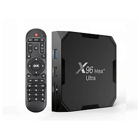 HD медиаплеер X96 MAX+ Ultra Android TV (905x4/4GB/32GB)