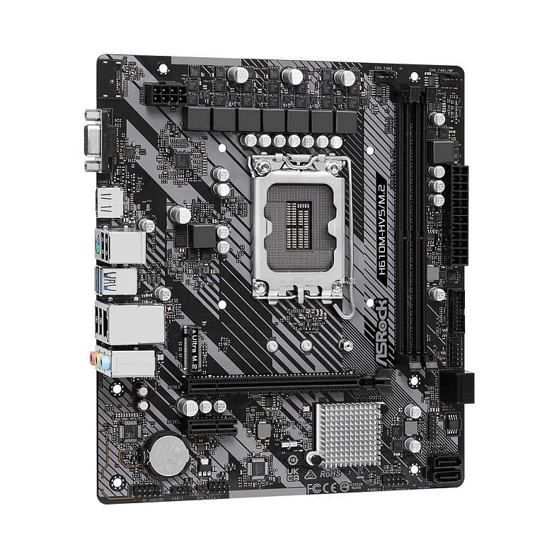 Материнская плата ASRock H610M-HVS/M.2 R2.0 Socket 1700