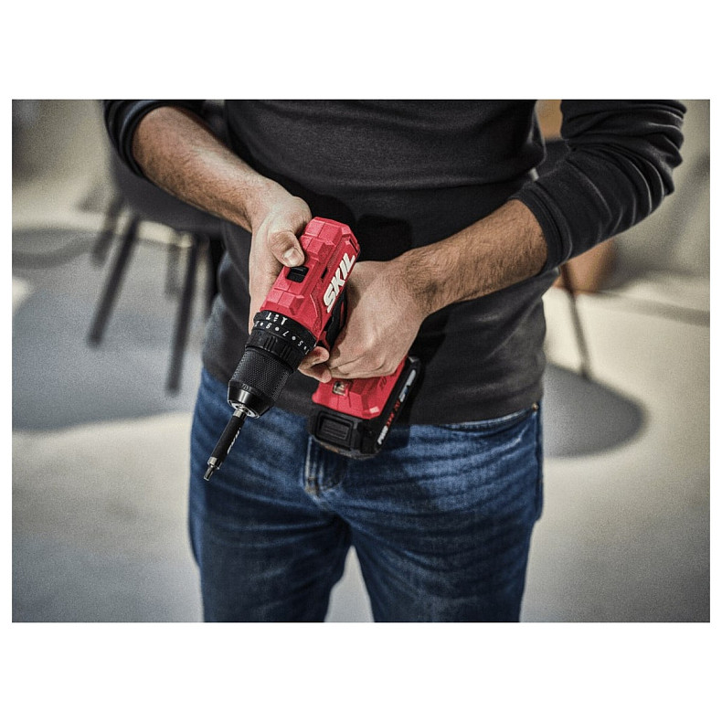 Шурупокрут-дриль ударний акумуляторний SKIL 3021 HB