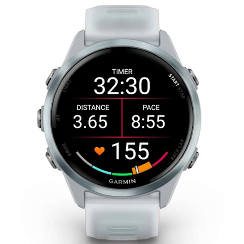 Спортивные часы Garmin Forerunner 570 42mm Cloud Blue Aluminum with Translucent Whitestone/Cloud Blue Band (010-02970-01)