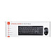 Комплект (Клавіатура, Миша) бездротовий 2E MK410 (2E-MK410MWB) Black