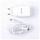 Зарядний пристрій Maxxter (1USBх3А) QC3.0 White (WC-PD-CtL-01) + кабель Lightning
