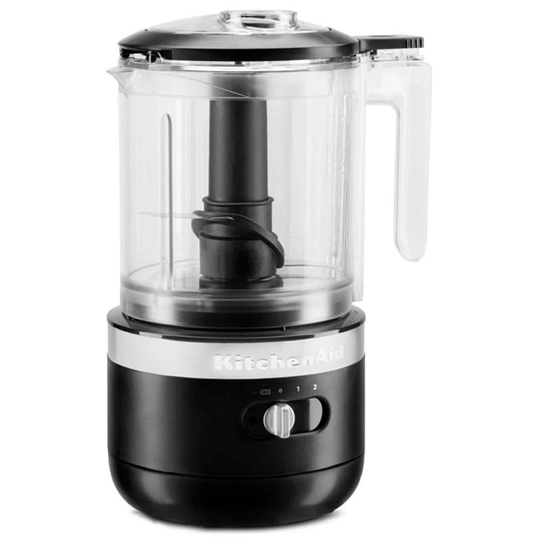 Кухонний мінікомбайн KitchenAid 5KFCB519EBM бездротовий матовий чорний