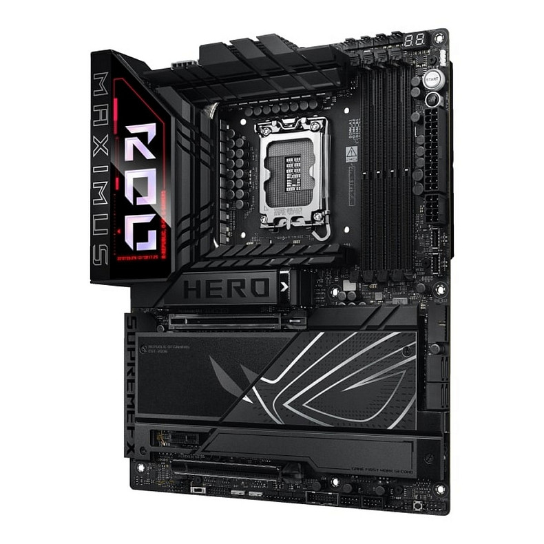 Материнская плата ASUS ROG MAXIMUS Z890 HERO s1851 Z890 4xDDR5 M.2 Thunderbolt HDMI Wi-Fi BT ATX