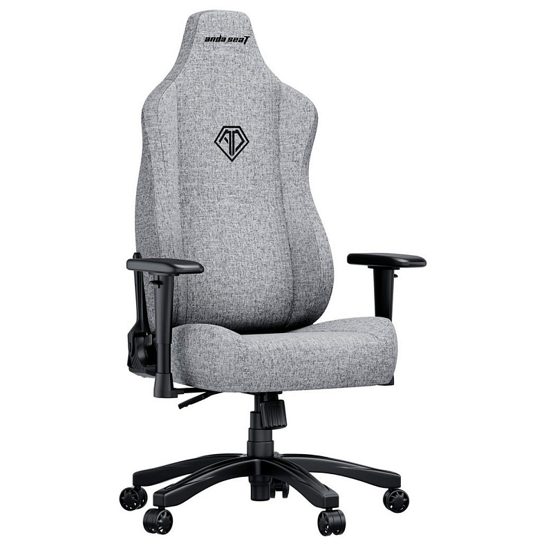 Кресло для геймеров Anda Seat Novis Gray Fabric Size L (AD23-L-01-G-F)