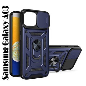 Чохол-накладка BeCover Military для Samsung Galaxy A03 SM-A035 Blue (707368)