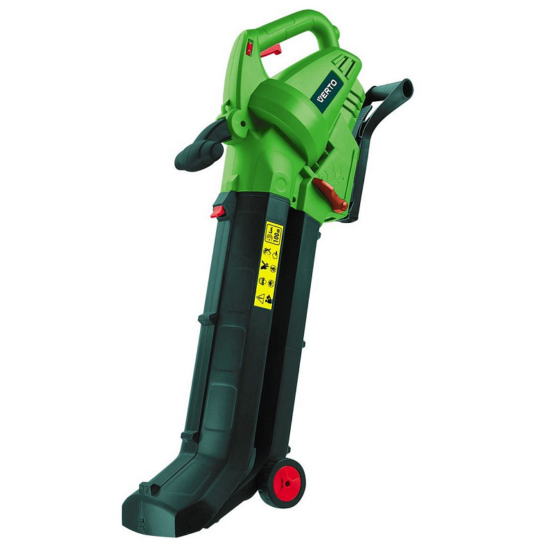 Повітродув-пилосос садовий Verto 2800Вт 3в1 275км/год мішок 40л 4кг