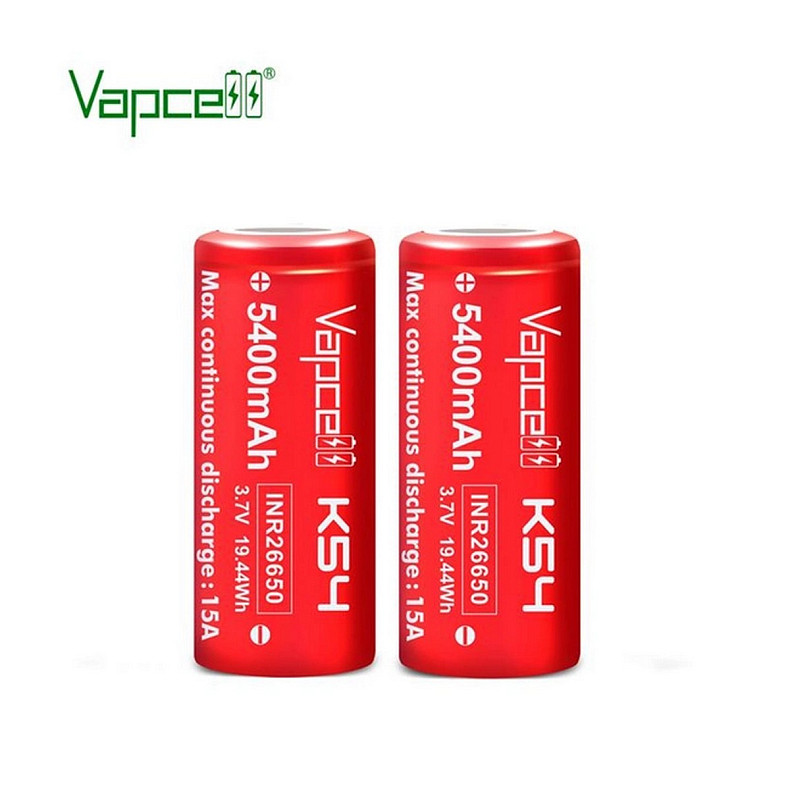 Акумулятор Vapcell 26650 5400mAh 1шт