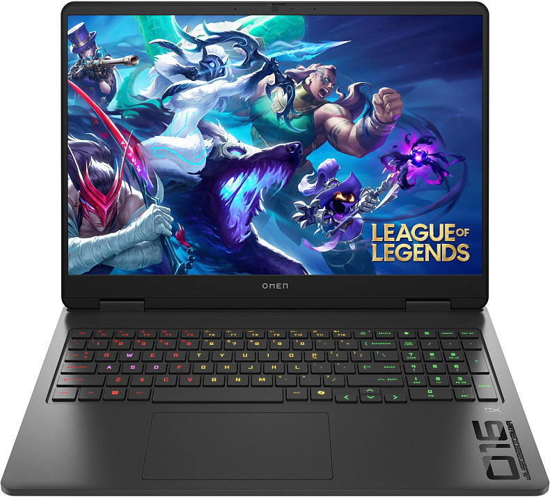 Ноутбук HP OMEN Gaming 16-am0049ua 16" 2K IPS,300n/Core 7-240H(5.2)/24Gb/SSD1TB/RTX 5060,8GB/DOS/Чорний