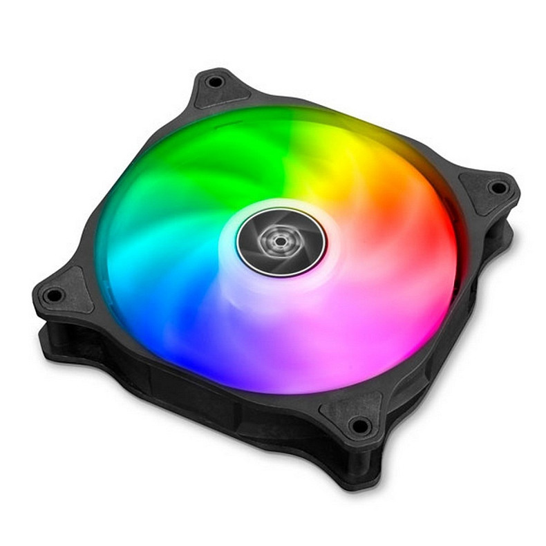 Корпусный вентилятор SilverStone Air Blazer AB120R-ARGB 120мм, ARGB, полуразращ., черн.рамка