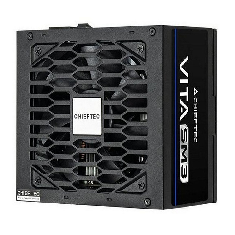 Блок питания CHIEFTEC Vita SM3 (750W), >85%, 80+ Bronze, 120мм, 1xMB 24pin(20+4), 2xCPU 8pin(4+4),