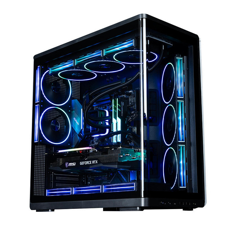 Корпус Zalman P60 без БЖ, 2xUSB3.0, 1x Type C, 3x120мм ARGB Reverse, 2x120мм ARGB, VGA 435мм, LCS re