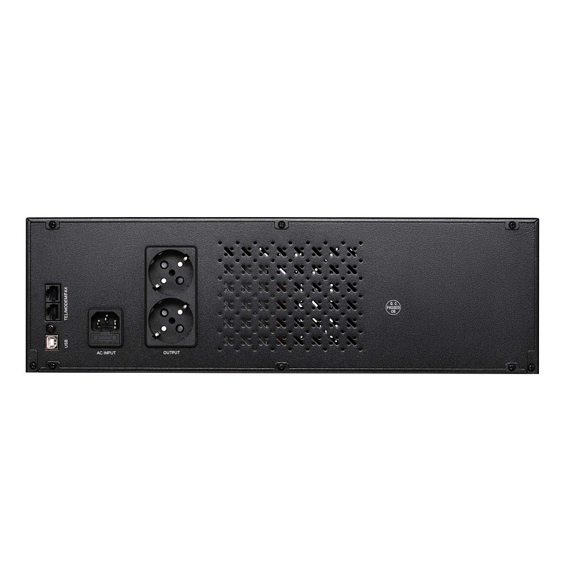 ИБП 2E RE2000, 2000VA/1200W, RM 3U, LCD, USB, 3xSchuko