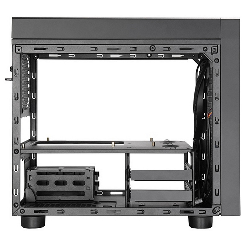 Корпус Chieftec THE CUBE CI-03B-OP, без БЖ, fan 20cm, mATX, Black