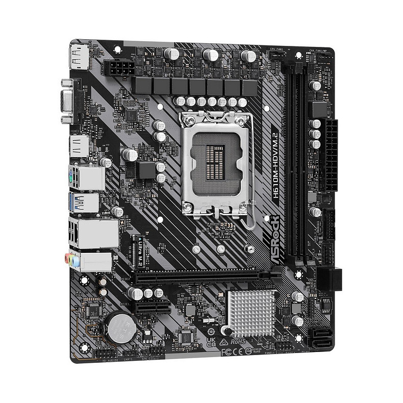 Материнська плата ASRock H610M-HDV/M.2 R2.0 Socket 1700