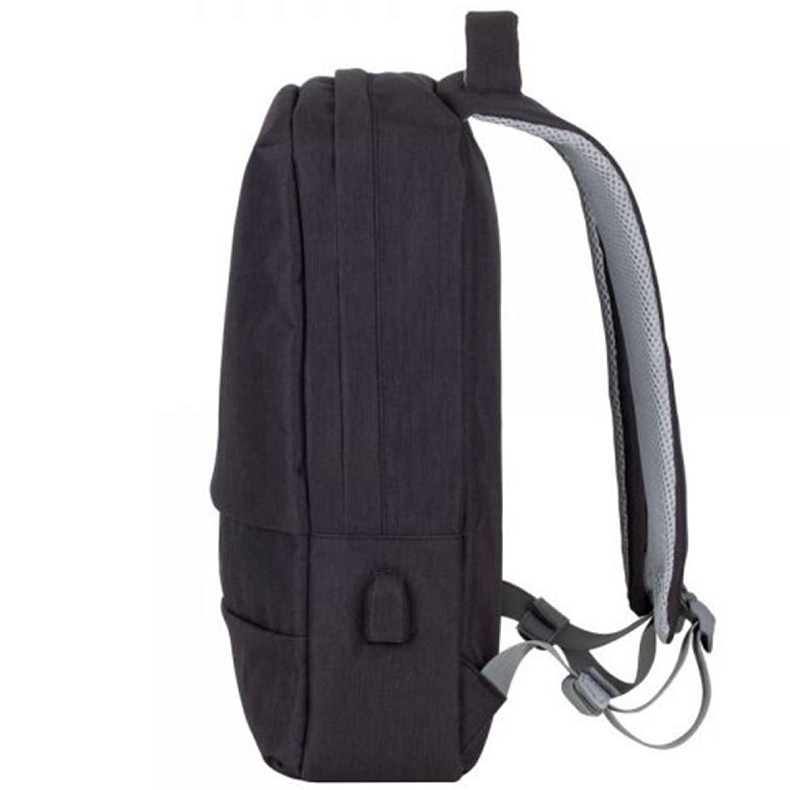 Рюкзак для ноутбука Rivacase 7562 (Black) 15.6", водовідштовхувальний, антизлодій, чорний