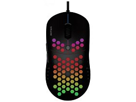 Мышь 1stPlayer M6 RGB Black USB