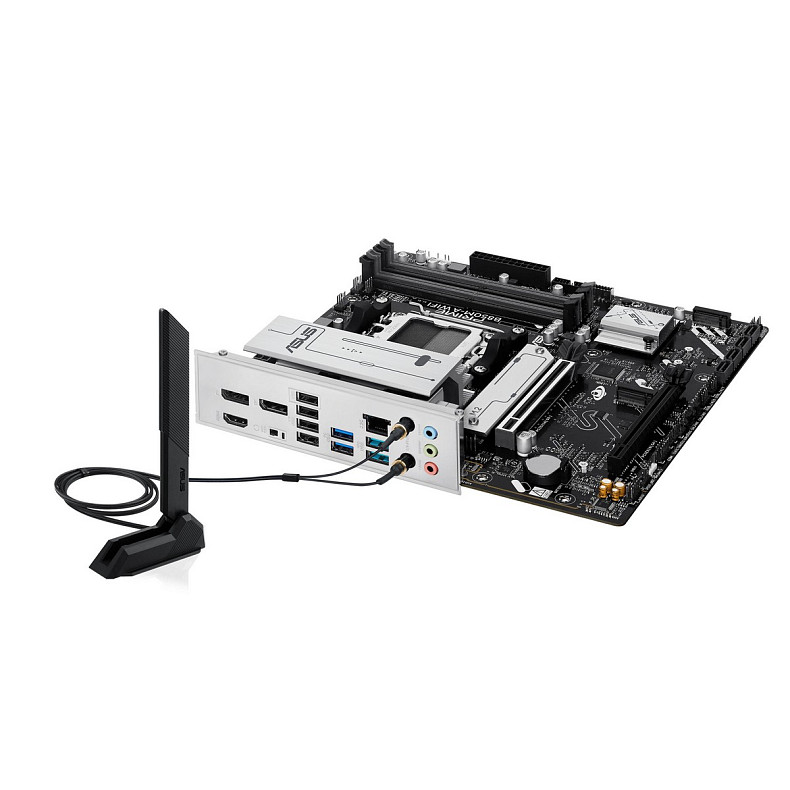 Материнская плата ASUS PRIME B850M-A WIFI sAM5 B850 4xDDR5 M.2 HDMI DP WiFi BT mATX