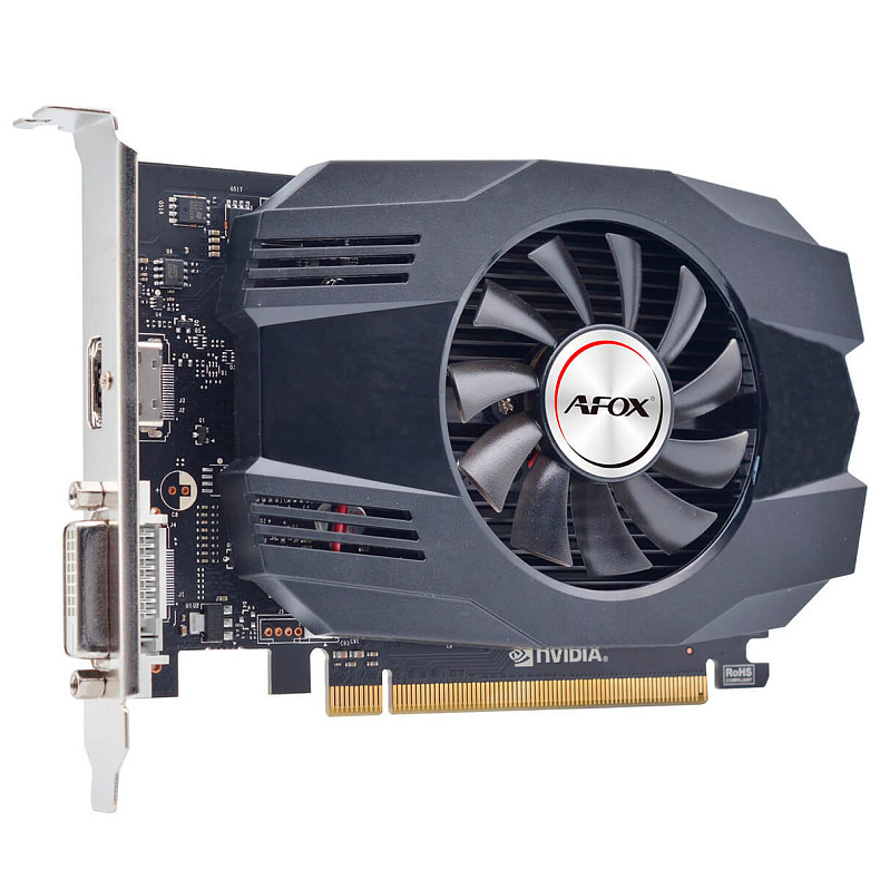 Відеокарта AFOX Geforce GT 1030 4GB GDDR4 (AF1030-4096D4L5)