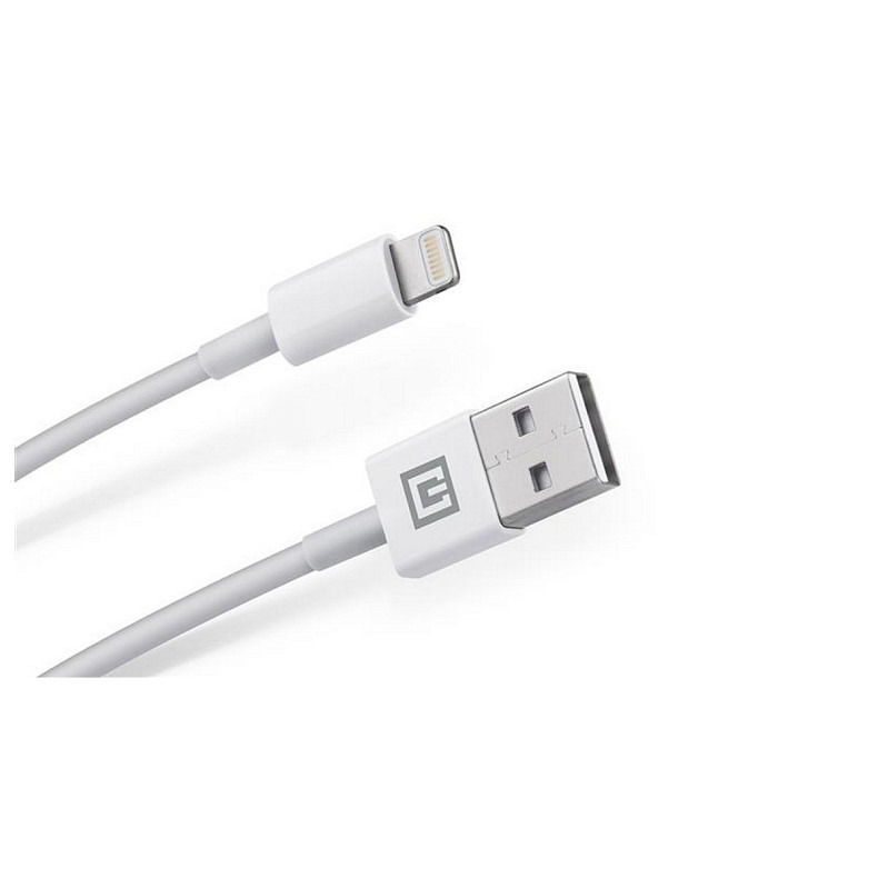 Кабель REAL-EL USB-Lightning 1m, White (EL123500055)