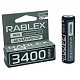 Аккумулятор Rablex 18650 Li-Ion 3400mAh (без защиты)