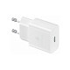 Зарядное устройство сетевое Samsung 15Вт USB-С, белый