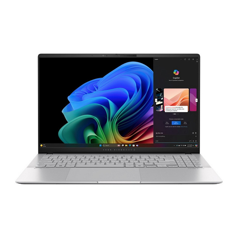 Ноутбук ASUS Vivobook S 15 S5507QA-MA044W 15.6" 3K OLED, Qualcomm X Plus X1P 42100, 16GB, F512GB, U