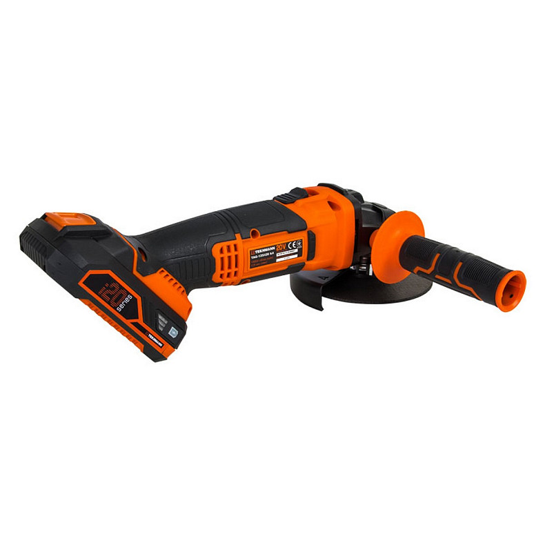 Шліфмашина кутова акумуляторна Tekhmann TAG-125/i20 kit 125мм 1250ВТ 3000-11000об·хв 2.1кг