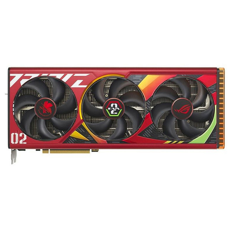 Видеокарта Asus GeForce RTX 4090 24GB GDDR6X ROG Strix OC EVA-02 Edition (ROG-STRIX-RTX4090-O24G-EVA-02-E