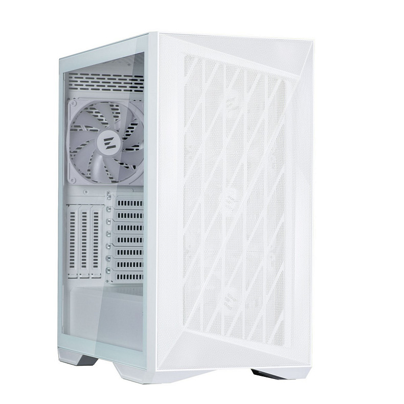 Корпус Zalman Z9 Iceberg MS без БЖ, 2xUSB3.0, 2xUSB2.0, 1xUSB 3.1 Gen2 Type-C, 4x140мм ARGB, VGA 390