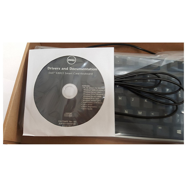 Клавіатура Dell Smartcard Keyboard KB813 (580-18360)