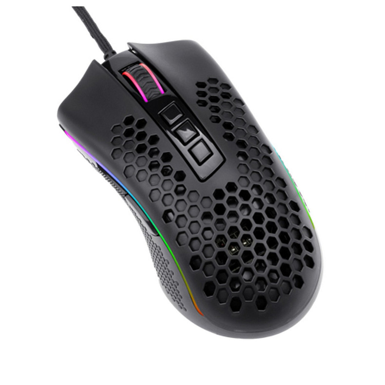 Мишка Redragon Storm Elite RGB, ігрова, 16000dpi., 10кн., чорна