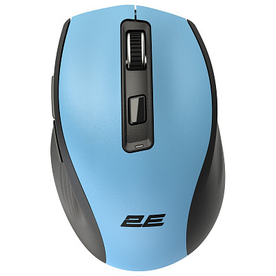 Мышка 2E MF250 Silent WL Blue (2E-MF250WBL) USB