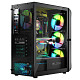 Корпус LogicConcept PORTOS MESH+GLASS ARGB fans 4x120mm BLACK без БЖ ATX