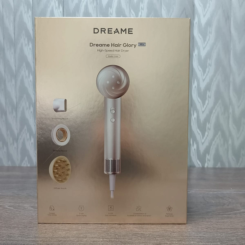 Фен Dreame Glory Mix - Gold (AHD18-GOLD) - Уцінка