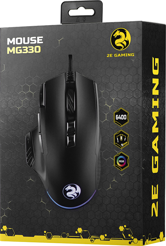 Мышка 2E Gaming MG330 Black (2E-MG330UB)