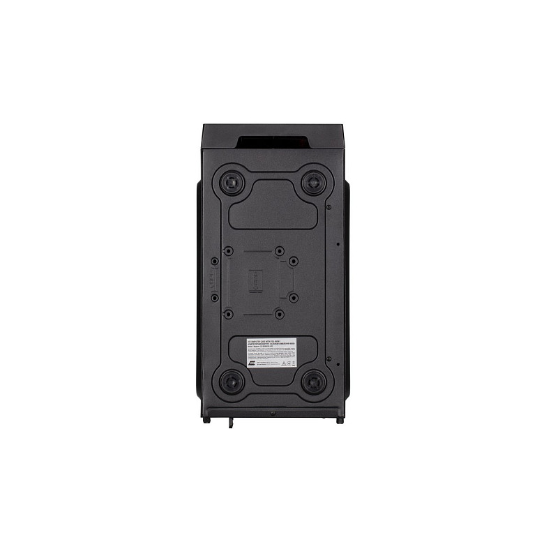 Корпус 2E Basis RD8603U-400, з БЖ 2E ATX400, 1xUSB3.0, 2xUSB2.0, Perforated Side, mATX, чорний